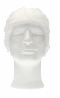 CMT Haarnet (Clip Cap) Non Woven PP Wit XL